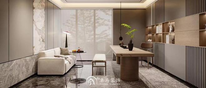 yl88858cc贸易装修：卓马打造贸易空间的本性化与功用化并重(图2)