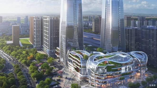 yl88858cc永利南飞鸿上赋云图贸易街实景图开盘工夫装修结果图(图3)